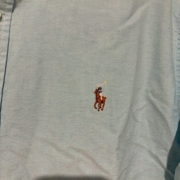 Ralph Lauren long sleeve‎ button up iconic oxford house blue size XL - Picture 4 of 8